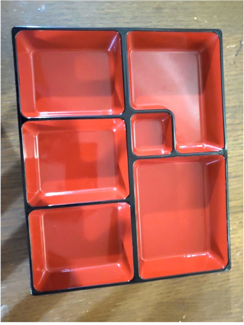 5 Japanese Bento Box Style Serving Platter Trays  11.5” x 9.25”